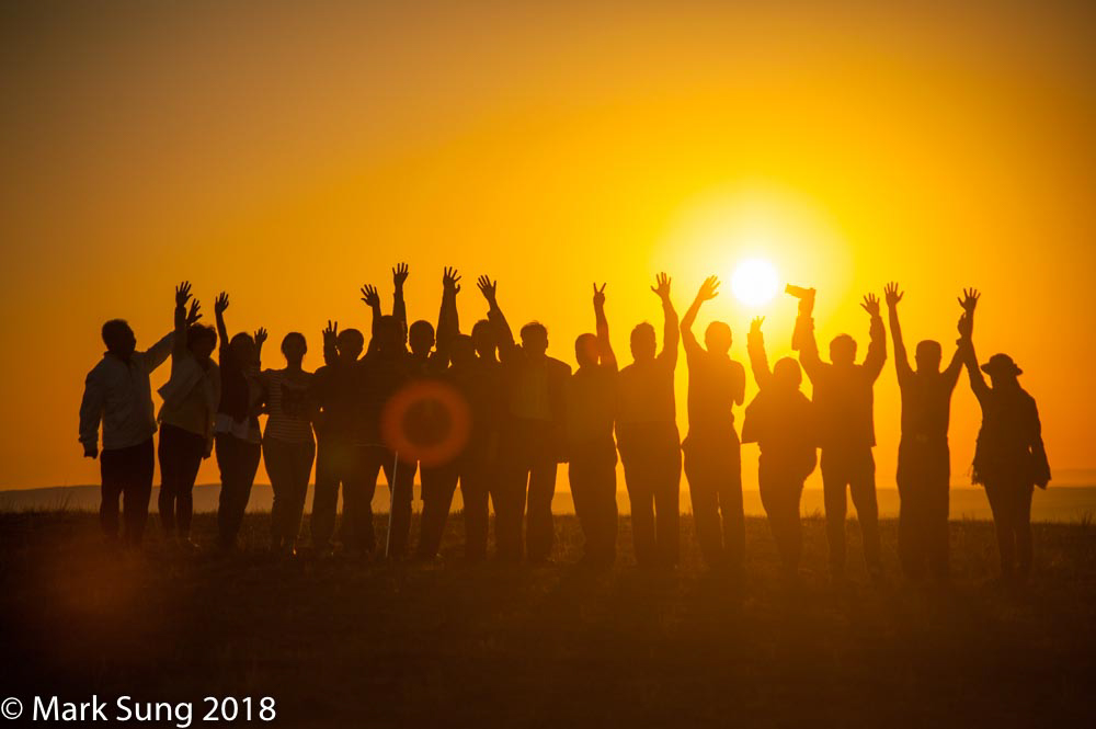 Mongolian sunrise